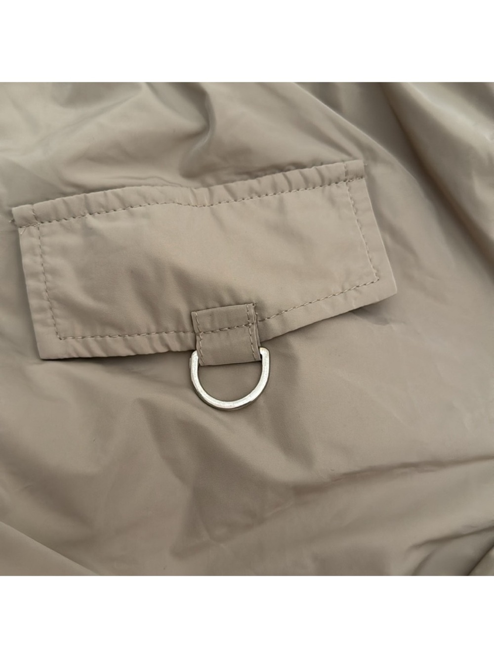 NEW Tiger Mist low rise tan/beige trinity cargo parachute lightweight pants - Picture 8 of 10